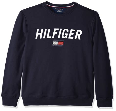 Tommy Hilfiger Sport Crewneck Sweatshirt in Blue for Men - Lyst