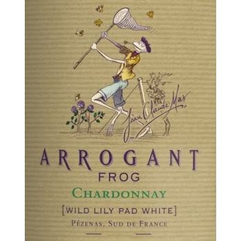 Arrogant Frog Wild Lily Pad Chardonnay Organic Pays Doc Igp Wina Pl