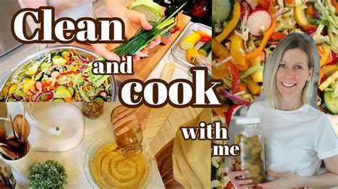 Homemaking Inspiration Clean With Me Cook With Me All Natural Home