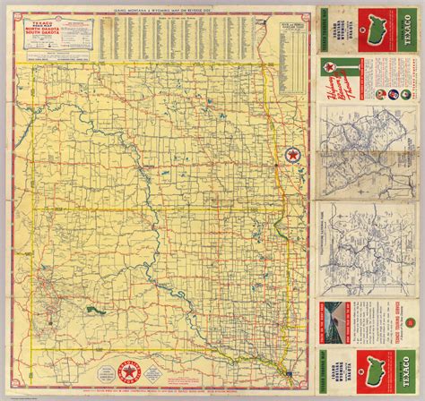 Road Map Of North Dakota - Large World Map