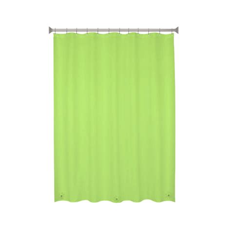 Wayfair Basics® Ingham Peva Solid Color Single Shower Curtain Beaded