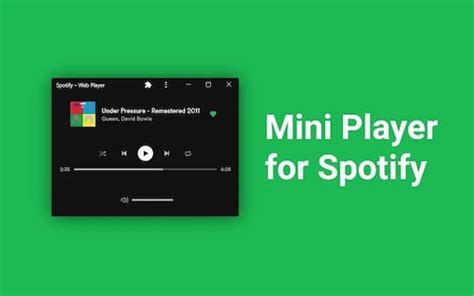 How To Make Spotify Mini Player On Windows Mac Phone