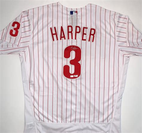 Bryce Harper Autographed Philadelphia Phillies Authentic Jersey - The ...