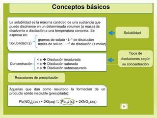 Solubilidad Pv PPT