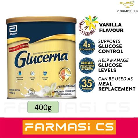 Abbott Glucerna Vanilla G Exp Improved Formula Helps