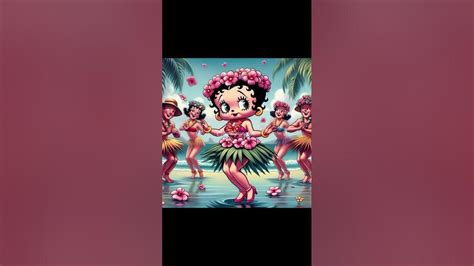 Hula In The Coola Day February 1betty Boop Got That Hula Hoop And A Ice