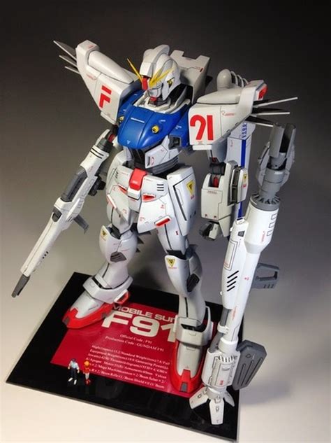 Custom Build 160 Gundam F91 Gundam Kits Collection News And Reviews