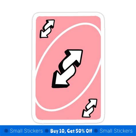 Uno Reverse Card Sticker For Sale By Carlytravis Tumblr Stickers