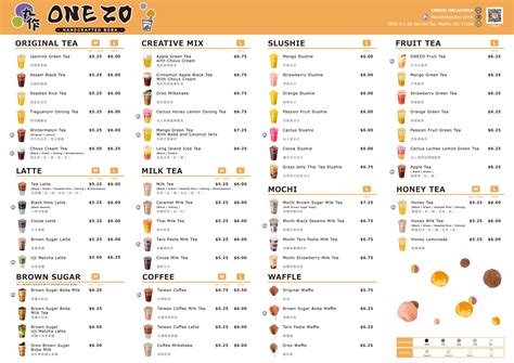 Menu Onezo