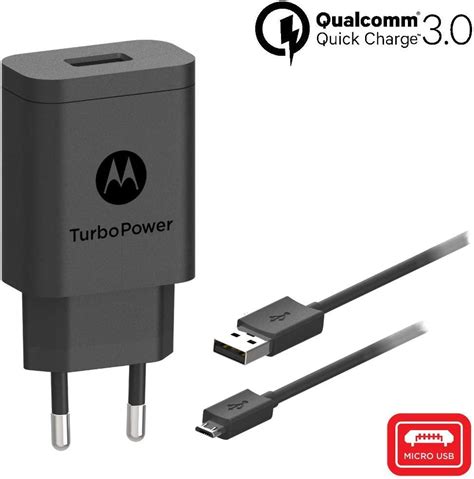 Cargador turbo motorola Cargadores para móviles tablets y todo tipo