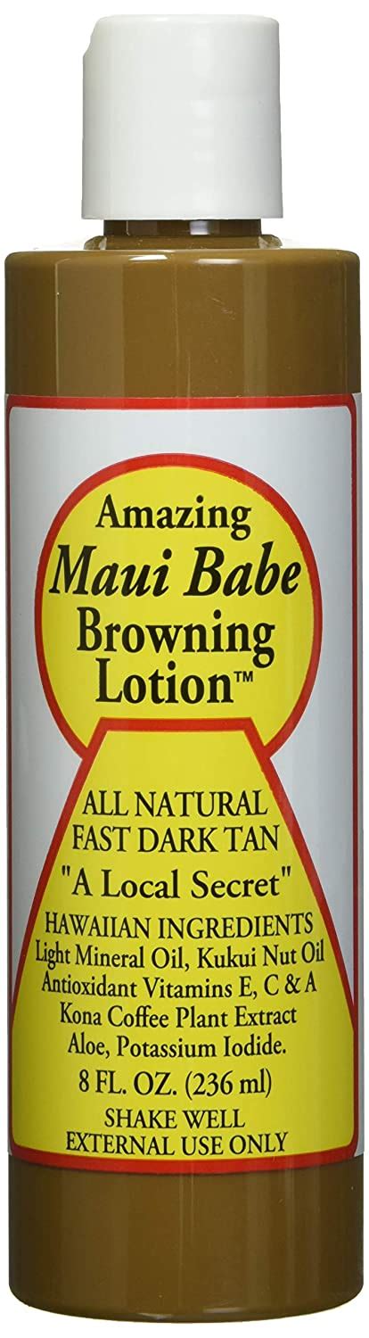 Maui Babe Browning Lotion 8 Oz Shop Truely
