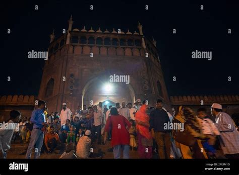 New Delhi India October 28 2018 The Masjid I Jahan Numameaning