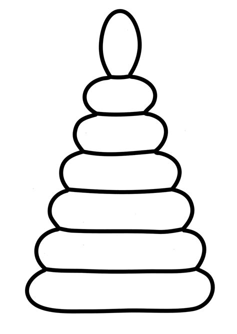 Coloring page - Pyramid