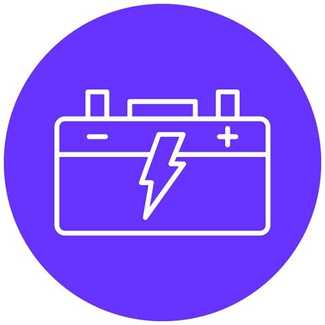 Premium Vector Vector Design Auto Battery Icon Style