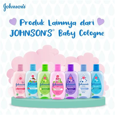 Jual Johnsons Baby Cologne 100ml Shopee Indonesia