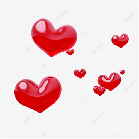 Floating Heart Clipart Images