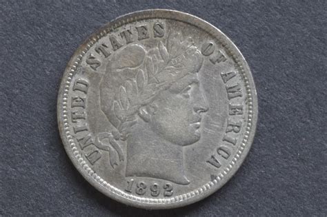 1892 S Barber Dime Live And Online Auctions On