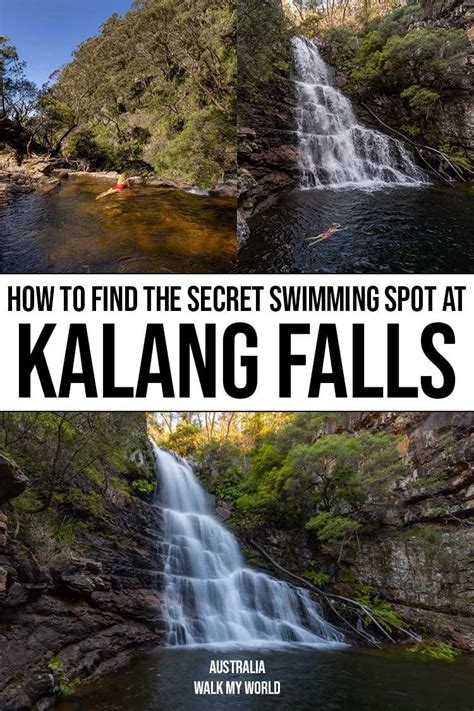 Kalang Falls Is A Spectacular Waterfall You Can Swim Under The Walk To