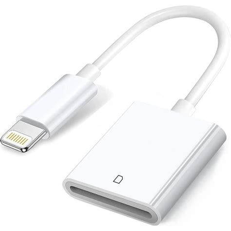 Apple Lightning Vers Lecteur De Carte Sd Adaptateur De Carte M Moire