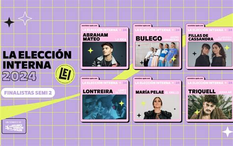 Final De La Elección Interna 2024 ¡vota El Perfil De Cantante Y El