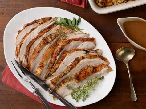 Make Ahead Roasted Turkey Breast Recipe Food Network Kitchen Food