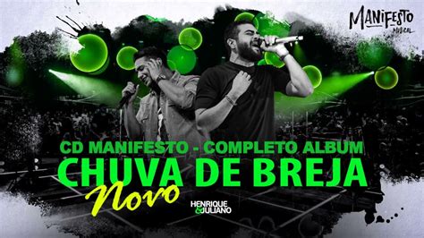 Henrique E Juliano Cd Manifesto Musical Completo Album Youtube