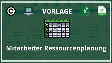 Mitarbeiter Ressourcenplanung Excel Vorlage