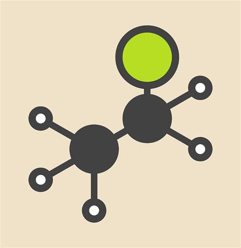 Ethyl Chloride Molecule Photograph by Molekuul - Pixels