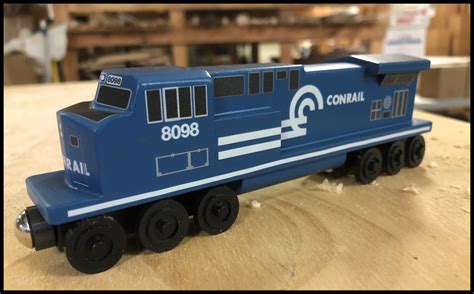 Conrail C 44 Diesel Engine The Whittle Shortline Railroad Wooden