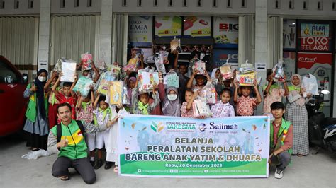 Yakesma Kalteng Bersama Salimah Kalteng Santuni Yatim Dan Dhuafa