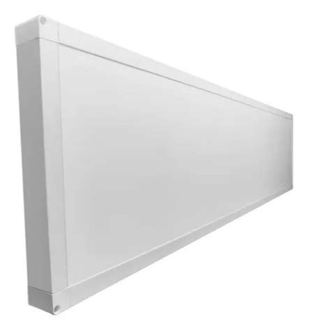 Painel Plafon Led Sobrepor Retangular W X K Branco Quente