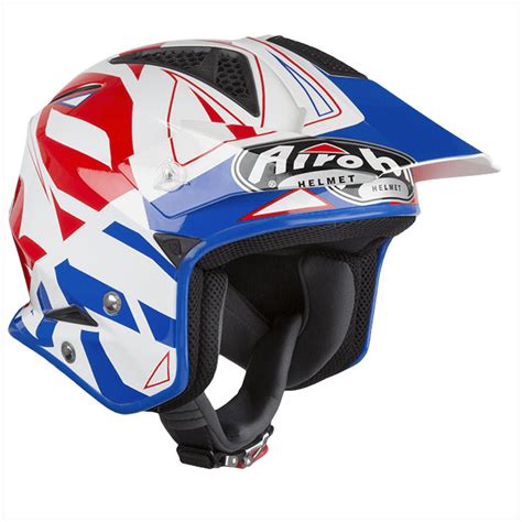 Airoh Trr S Convert Blue Red TRRSC18 Offroad Helmets | MotoStorm
