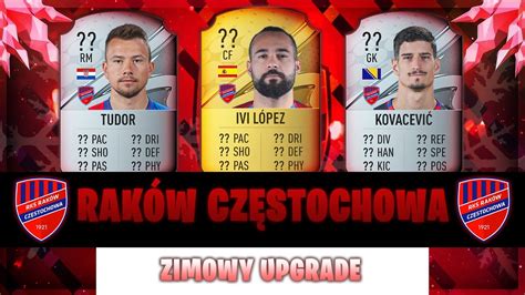 RAKÓW CZĘSTOCHOWA ZIMOWY UPGRADE FIFA 23 YouTube