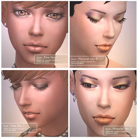 3D Lashes Uncurl Edition Makeup Version Kijiko