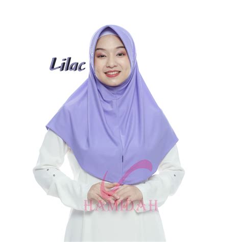 Jual ORI HIJAB BERGO HAMIDAH SIZE M HIJAB SPORT Kerudung Olah Raga