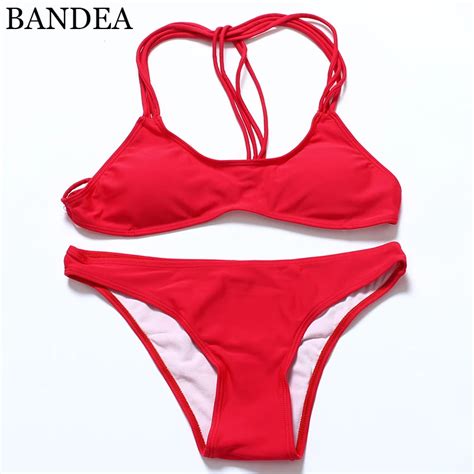 Bandea Swimwear Feminino Maiô Micro Biquíni Terno De Natação Para As