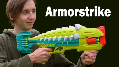 Nerf Dinosquad Armorstrike Unboxing Review And Test Magicbiber