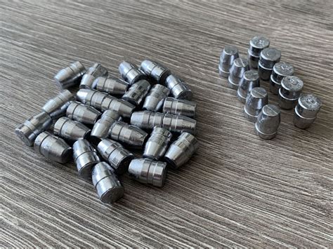 Пули .400 (175gr), 40 s&w / 10 mm, свинец, LFN коллекция патронов ...