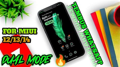 TEMBUS WHATSAPP DUAL MODETEMA XIAOMI MIUI 12 13 14 SUPER KEREN YouTube