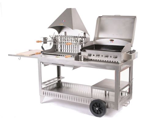 Barbecue Charbon Et Plancha Gaz Cook Co