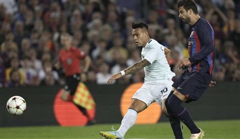 Barcellona Inter Gol E Spettacolo Al Camp Nou Finisce 3 3