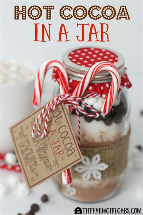 Hot Cocoa In A Jar T Idea The Farm Girl Gabs®