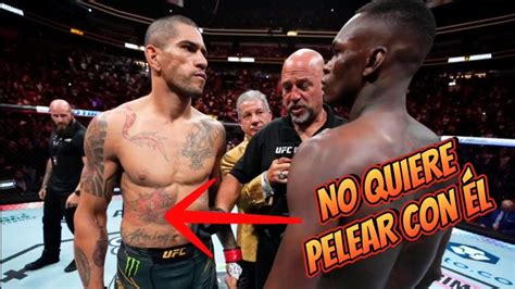 Alex Pereira dice que Israel Adesanya no está interesado en una