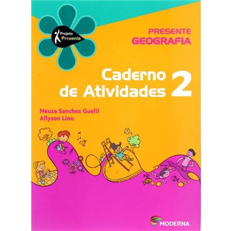 Livro Projeto Presente Geografia Caderno De Atividades Ano Do