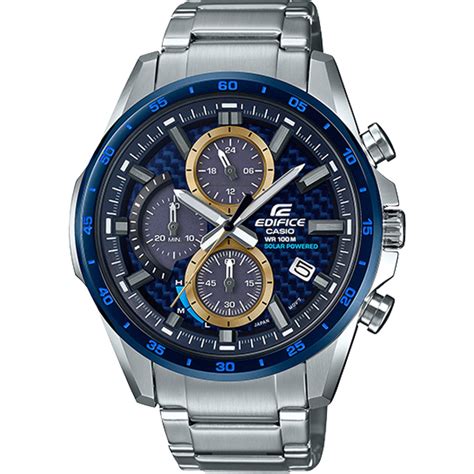 Đồng Hồ Casio Edifice EQS 900BCD 2AVUDF Nam Dây Kim Loại Pin Năng