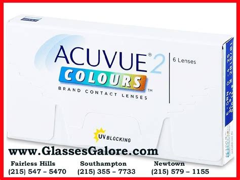 ACUVUE 2 COLOURS Brand Contact Lenses - Change Your Look!