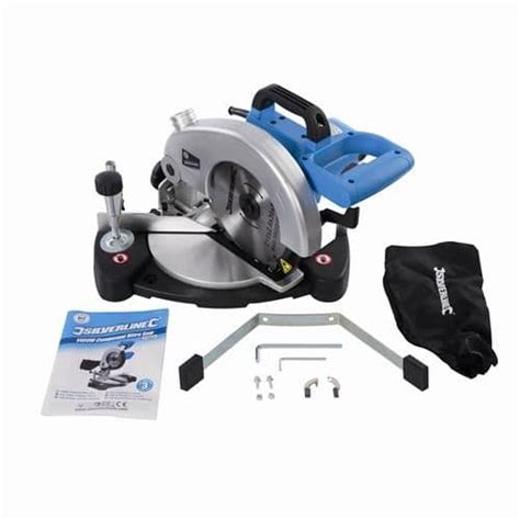 Silverline 262705 Diy 1400w Compound Mitre Saw 210mm