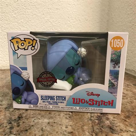 FUNKO POP 1050 DISNEY LILO STITCH SLEEPING STITCH SPECIAL EDITION Aukro