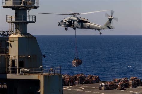 Dvids Images Uss Bataan Refuels At Sea Image Of