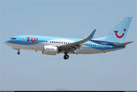 OO JAR TUI Fly Belgium Boeing 737 7K5 WL Photo By Karl Dittlbacher